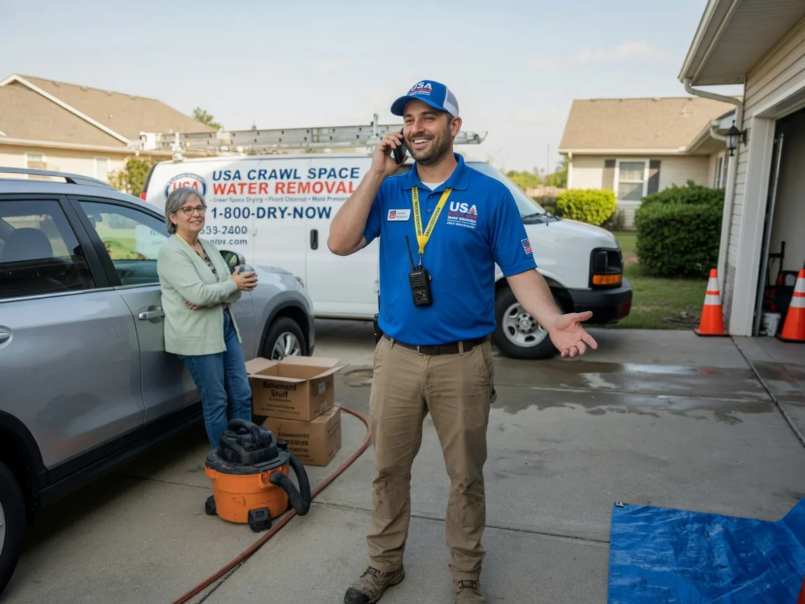 Crawl Space Water Removal Spencerville, OH FAQs
